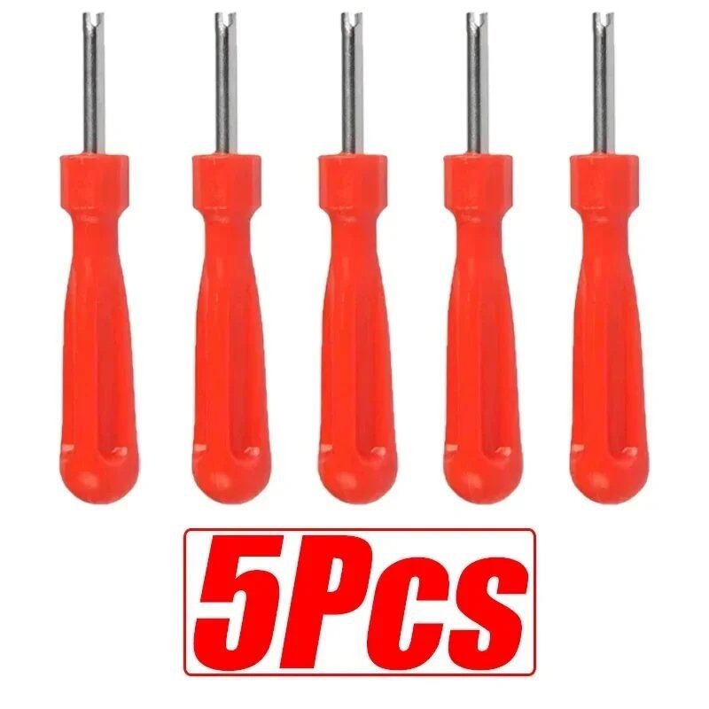 1/20 Scale Tire Valve Core Removal Tool for Cars, Bicycles, Motorcycles, and Trucks, Tire Valve Stem Repair Tool, Tire Valve Core Screwdriver, Parallel Import