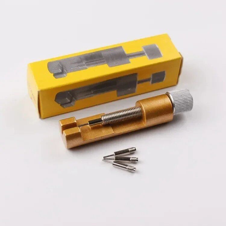 Metal Watch Repair Tool, Watch Band Adjustment Pin Remover, Bracelet Link Pin Remover, Easy Removal and Adjustment, Color: Parallel Import