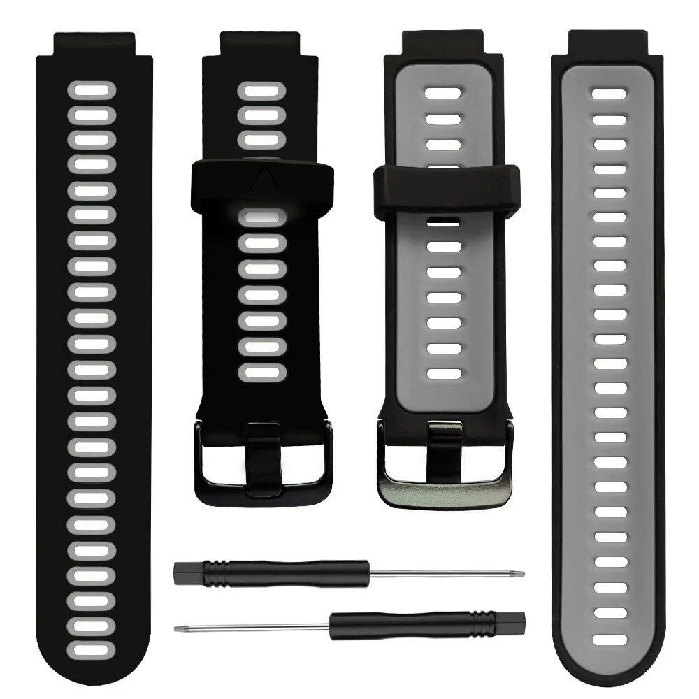Replacement Wristband for Garmin Forerunner 235 Smartwatch, Strap, Compatible with Garmin Forerunner 230/220/235/620/630/735XT, Band Color: Parallel Import