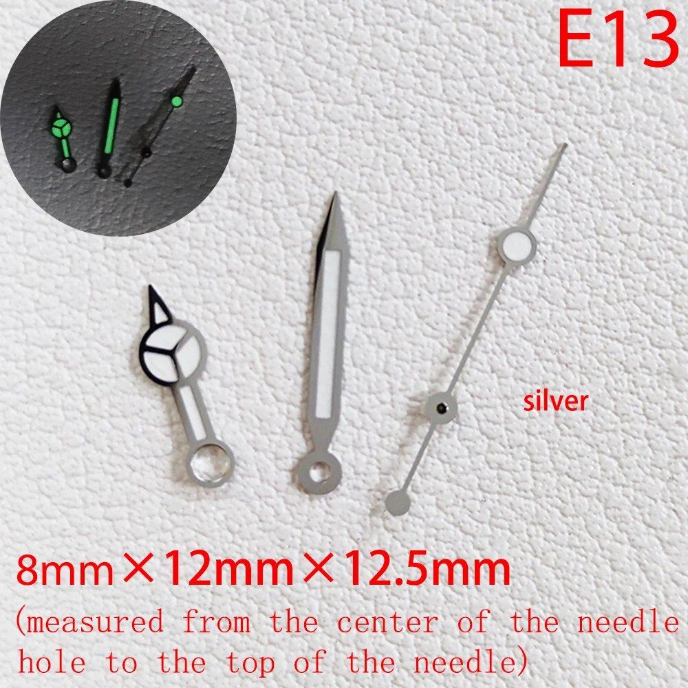 ETA Series Watch Accessories, Green & Blue Super Luminous Hands for ETA 2824, 2892, 2836, and 2834, Parallel Import