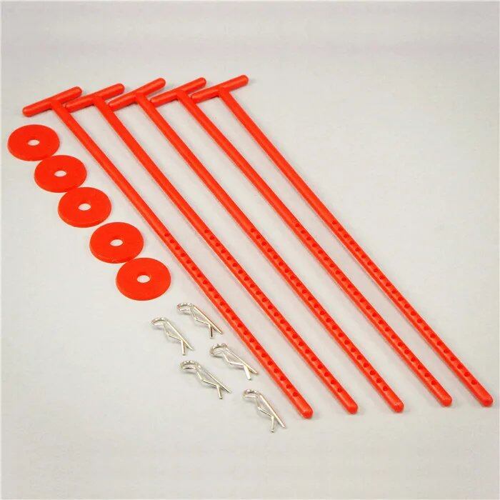 Set of 5 Plastic Tire Holders for 1/8 & 1/10 RC Cars, Hobby Model Accessories, Convenient Tire Storage, Parallel Import