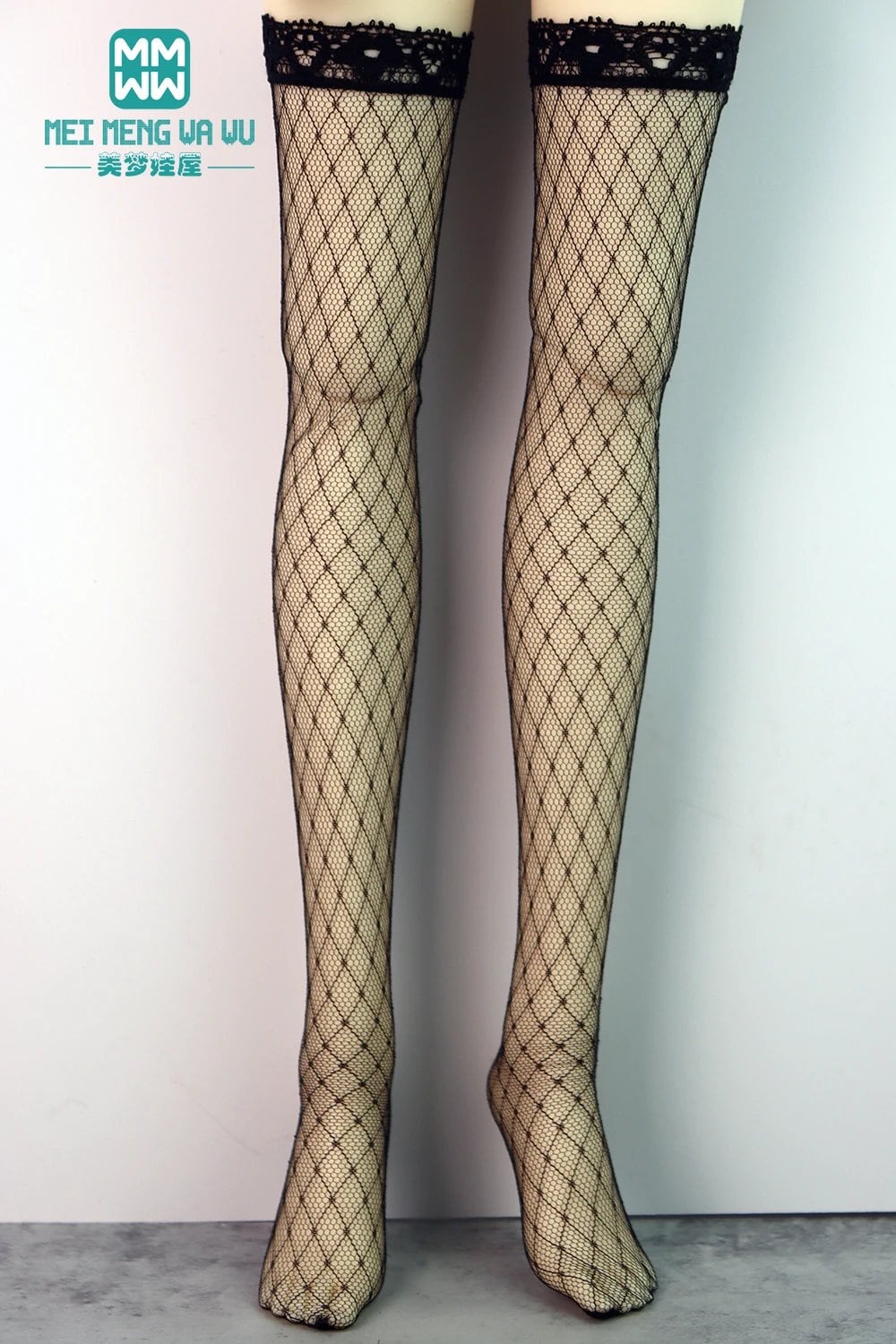 Fashion Lace Stockings for 1/3, 1/4, 1/6 DD, SD, MSD, YOSD, BJD Dolls, Gift for Girls, Color: BJD-0cm, Parallel Import