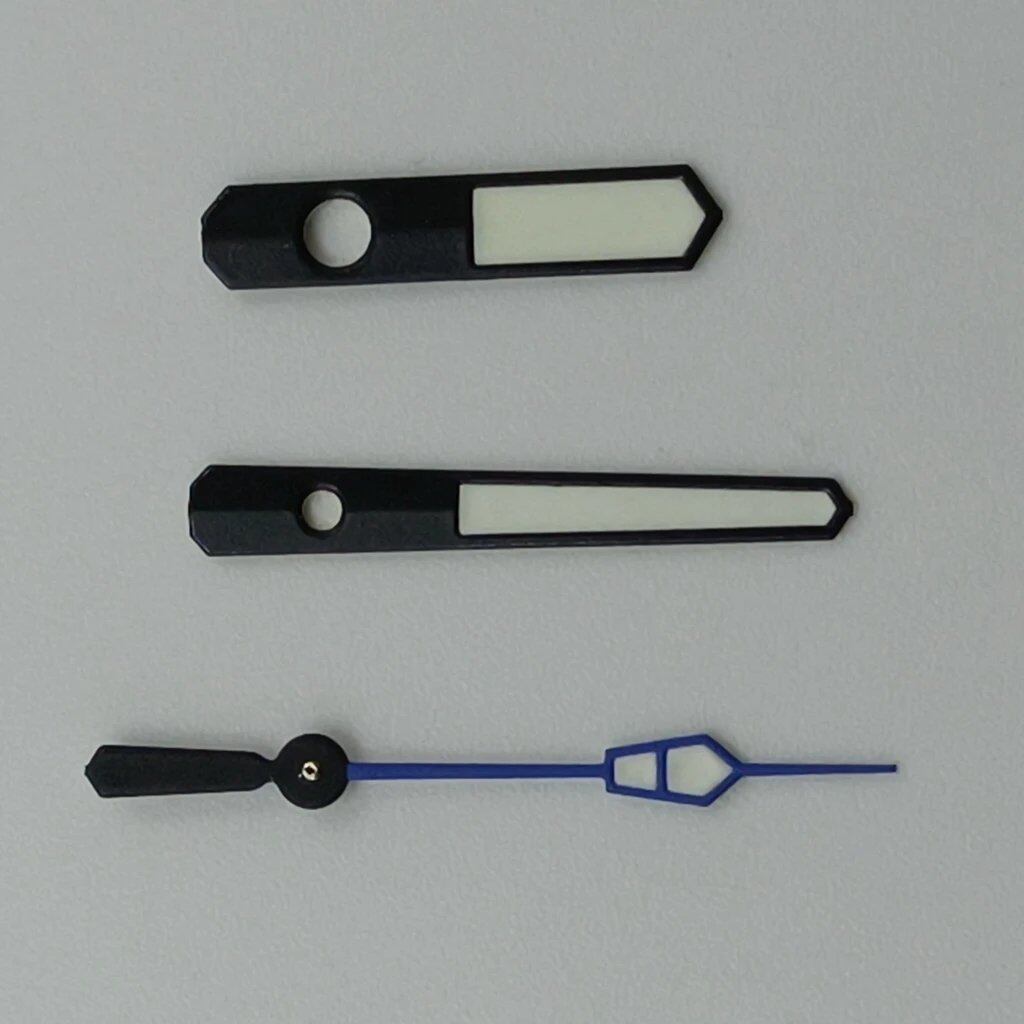 Silver Blue, Red, Green, Orange, Rose Gold, and Luminous Hands. Compatible with NH35, NH36, 7S26, 7S36, 4R35, and 4R36 Movements. Parallel Import.