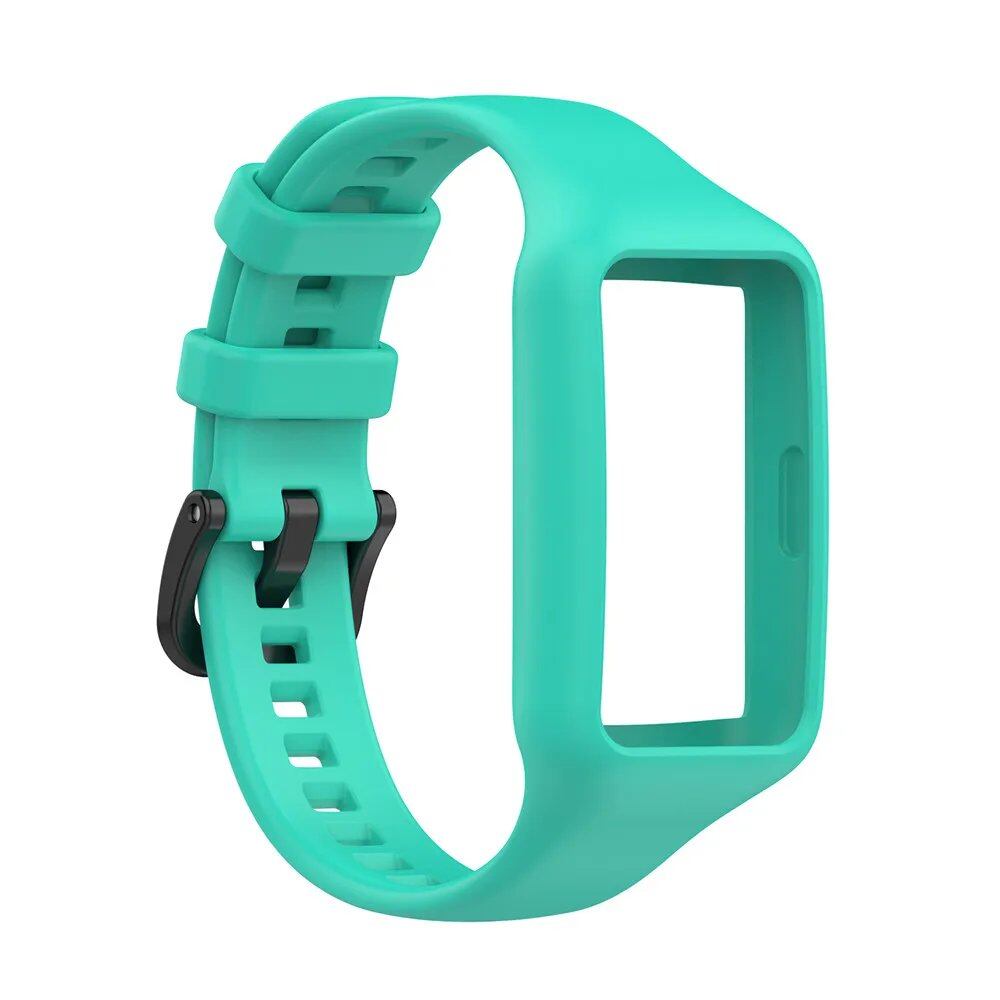 Huawei Band 6/7用シリコンベルト 通気性ストラップ 交換用リストバンド Honor Band6対応 調整可能ブレスレット ケース付き バンドカラー: 並行輸入品