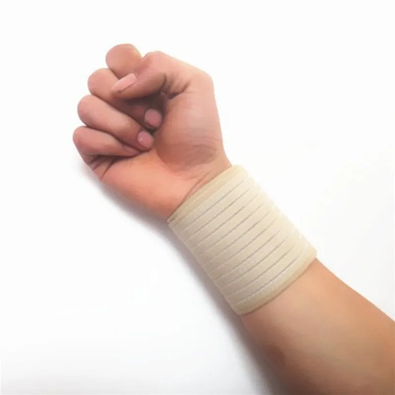 1/2 Piece Sports Fitness Bra Care Elastic Bandage Wrist Strap Wrap-around Wristband Adjustable Elastic Wrist Protector Parallel Import