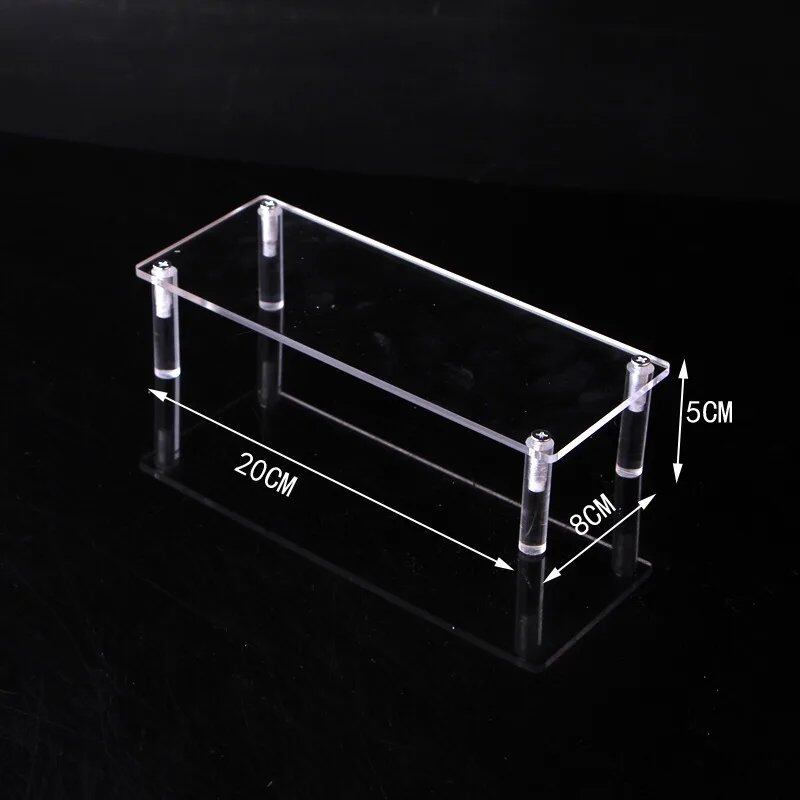 1-5 Tier Acrylic Display Stand/Clear Case (for Cupcakes, Perfume, Dolls, Amiibo, and Funko POP Figures) Color: Parallel Import