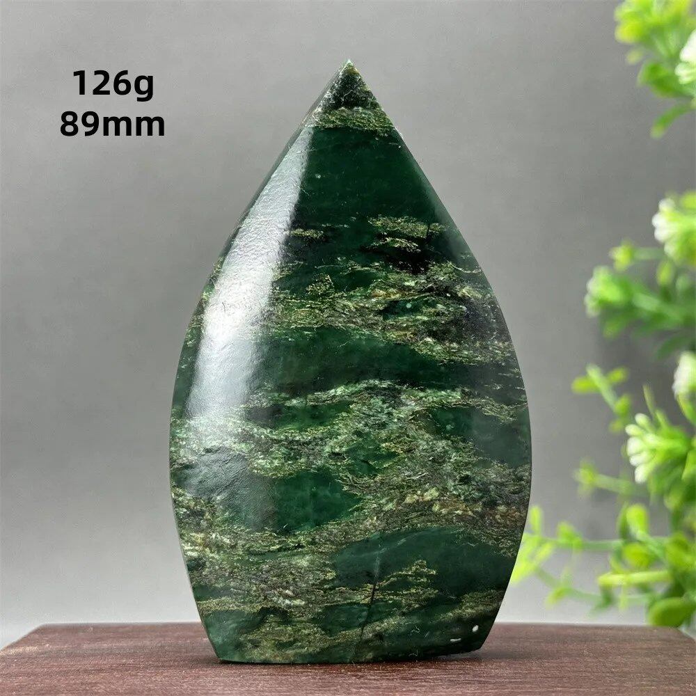 天然エメラルド フリーシェイプ トーチ研磨 工芸品 レイキヒーリング 瞑想 ウィッチクラフト サクリファイス エネルギー ホーム 風水 デコレーション カラー 並行輸入品