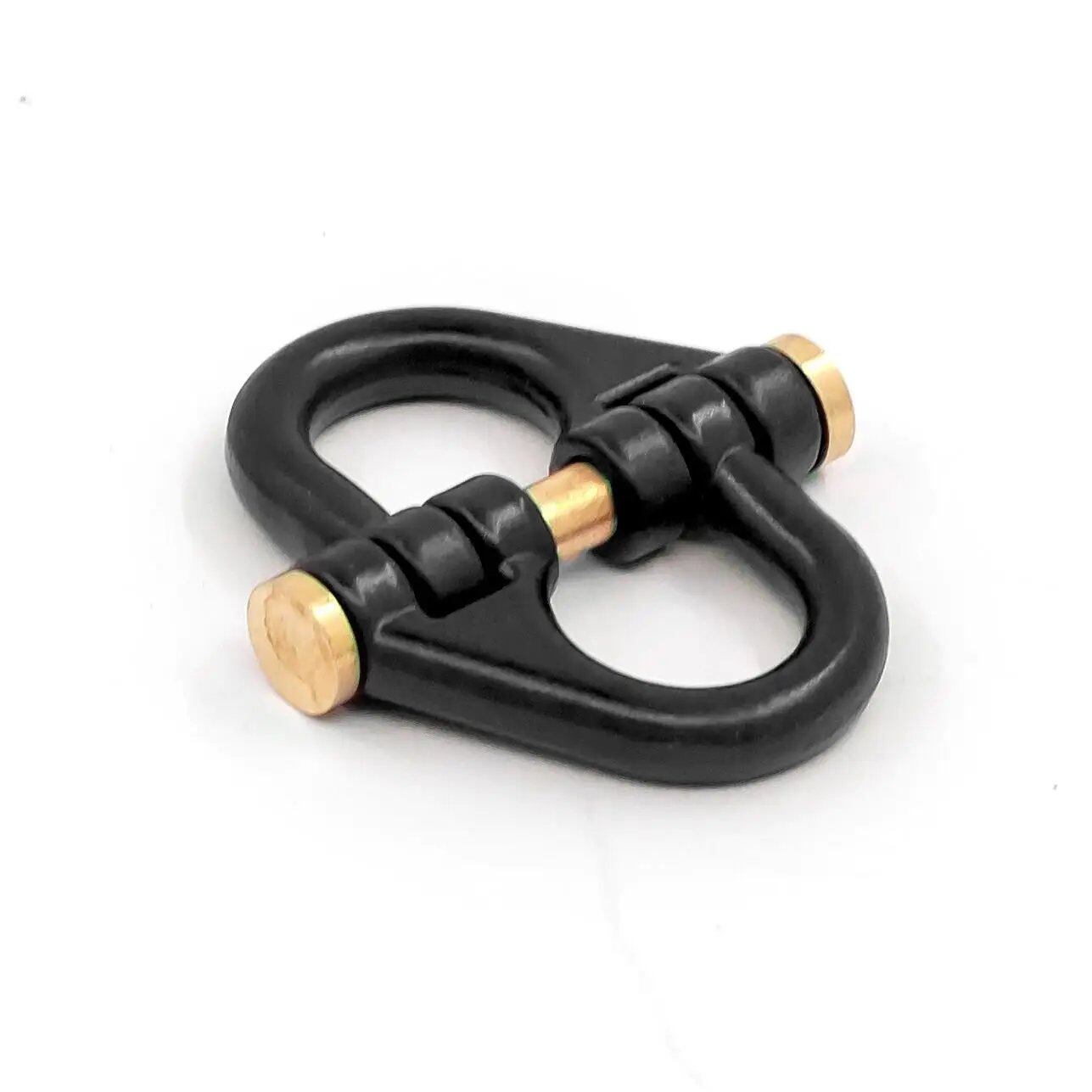 Metal Trailer Towing Buckle, Tow Shackle Hook Decoration for 1/10 Scale RC Rock Crawlers - Compatible with Axial SCX10, Traxxas TRX4, D90, and YIKONG D110 (Imported)