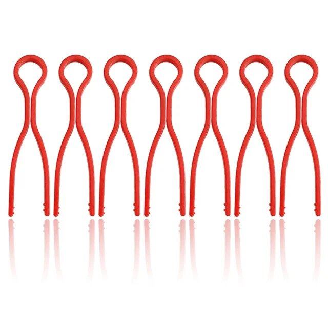 10/20/30-Piece Long Thread Bobbin Clips, Thread Spool Storage Holder, Plastic Sewing Clips, Sewing Accessory Tool, Size: Parallel Import