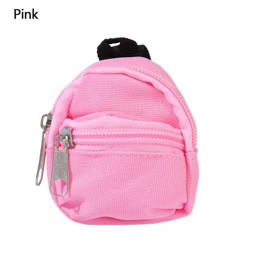 1/6 Scale Miniature Bag Toy for BJD Dolls, Cute Floral School Bag, Dollhouse Decor, Backpack, Doll Clothes Accessory, Parallel Import