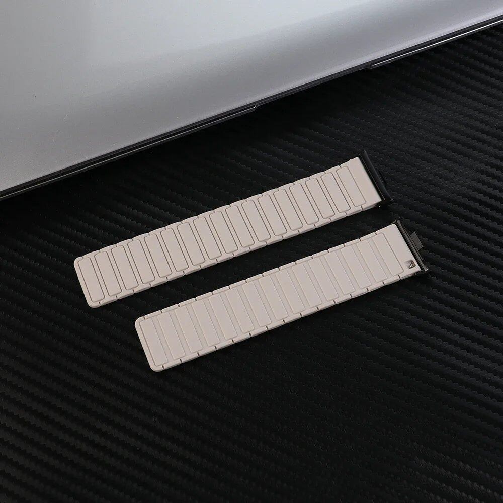 Replacement Magnetic Silicone Wristband for Xiaomi Mi 9 Pro/8 Pro, Redmi Watch 4/5 Compatible, Mi Band 9 Pro Watch Strap, Band Color: Parallel Import