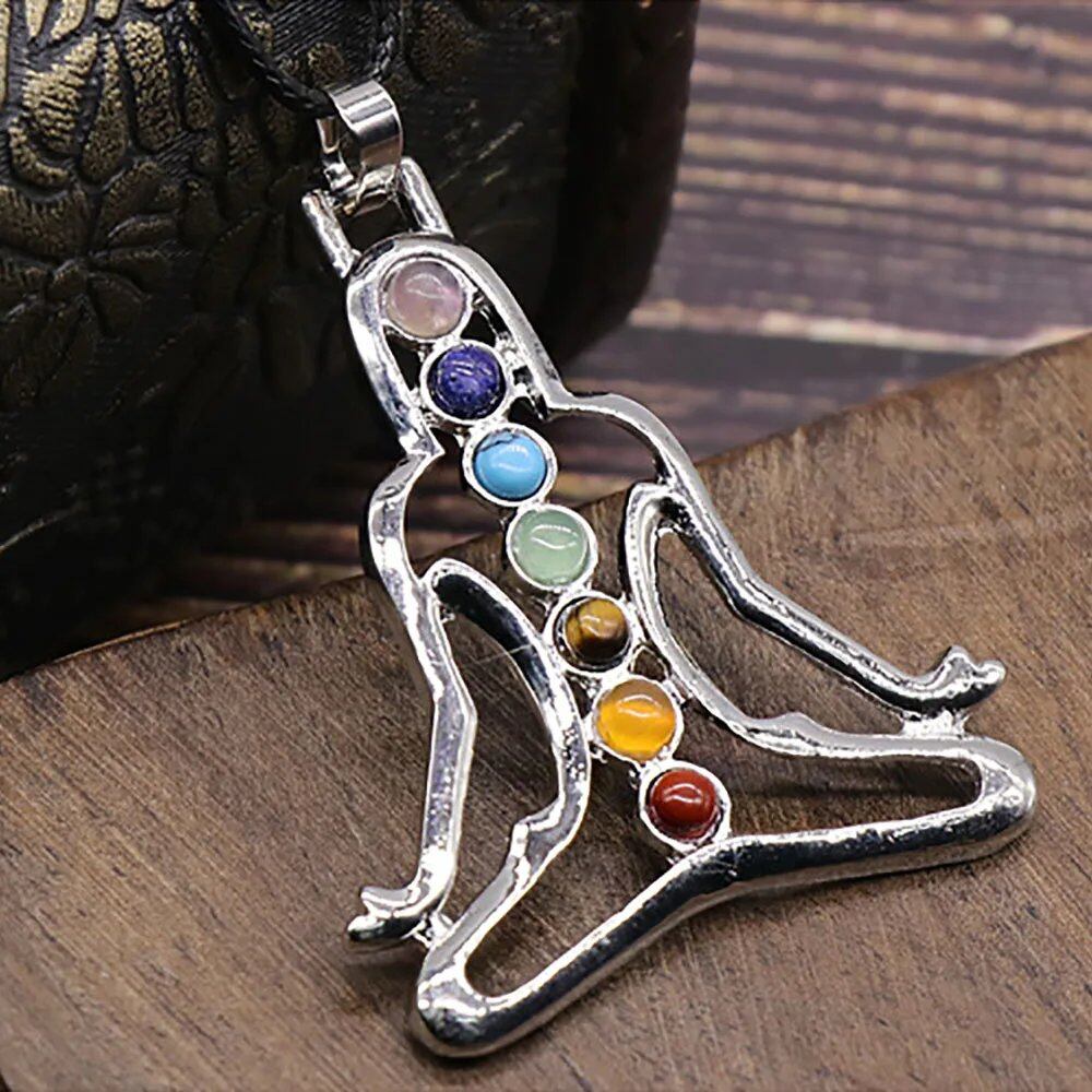 7チャクラヨガメディテーションペンダント 天然石チャーム ブッダ レイキヒーリングクリスタル 合金ペンダント チャクラストーン付き 紐付き カラー:ヨガペンダント 並行輸入品7チャクラヨガメディテーションペンダント 天然石チャーム ブッダ レイキヒーリングクリスタル 合金ペンダント チャクラストーン付き 紐付き カラー:ヨガペンダント 並行輸入品