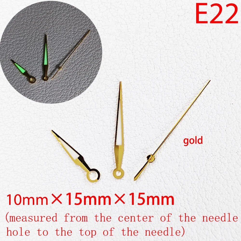 ETA Series Watch Accessories, Green & Blue Super Luminous Hands for ETA 2824, 2892, 2836, and 2834, Parallel Import