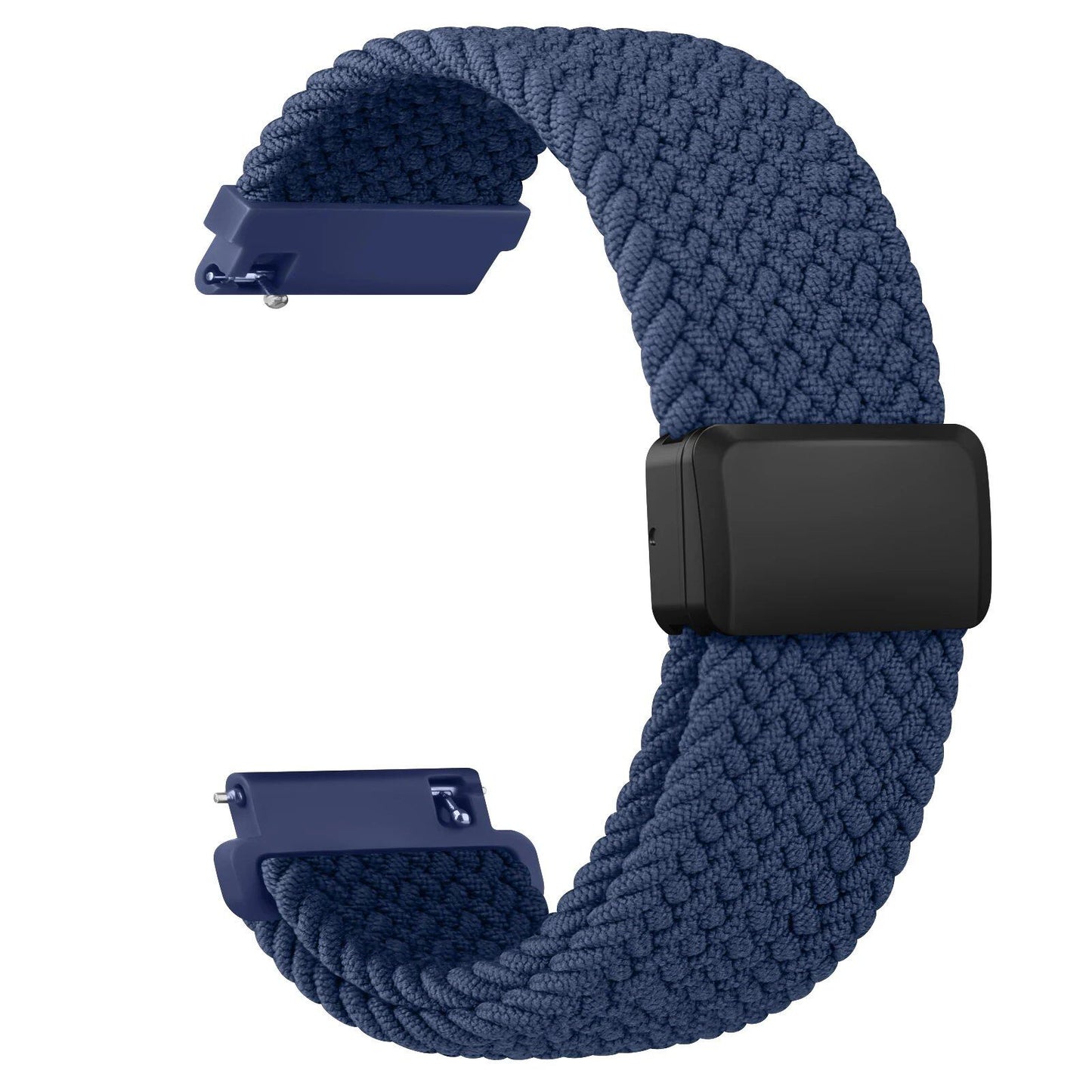 20mm/22mm Braided Strap/Bracelet for Garmin Vivoactive 4/3/Music/Venu Sq 2 Plus/Forerunner 245/645/55/158/Vivomove 3, Band Color: mm, Parallel Import