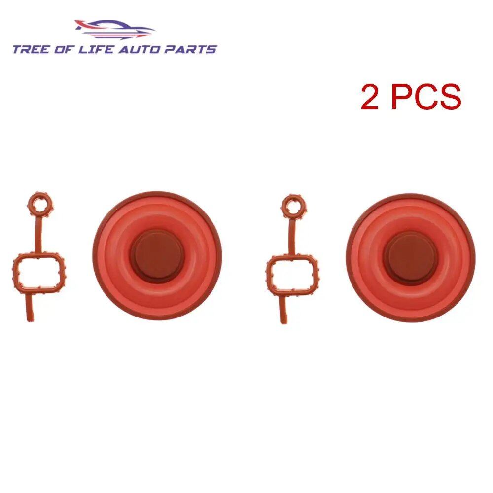 1/2/5/10 Pieces PCV Valve Cover Diaphragm Membrane for VW, Audi Q7, A3, TT, and Porsche 3.6L and 3.2L (Part Numbers 022103483E, 03H103483C, 03H103429B, and 022103475AF) Compatible Parts, Parallel Import
