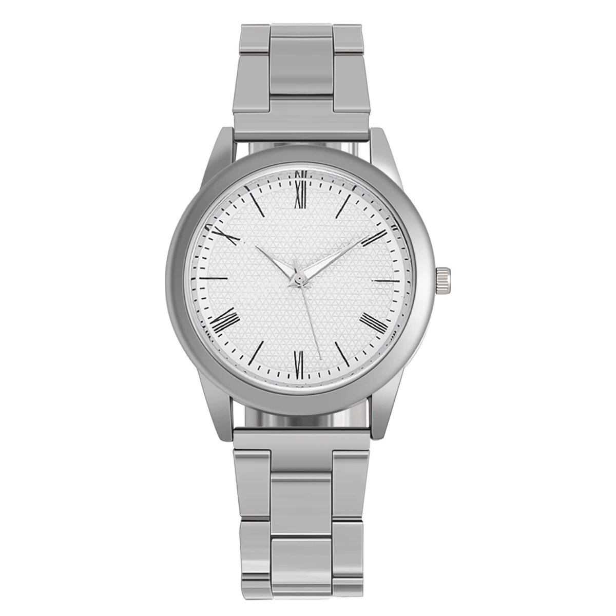 High-quality men's quartz watch with alloy strap, perfect as a gift. Relohio Relohon bracelet. Parallel import.