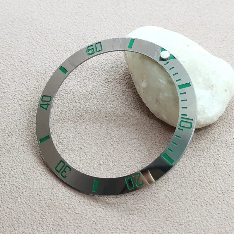 38mm Ceramic Bezel Insert for SKX007, SKX009, SRPD Compatible Watch Cases, NH35, NH36 Movements, Men's Watch Repair Part, Parallel Import