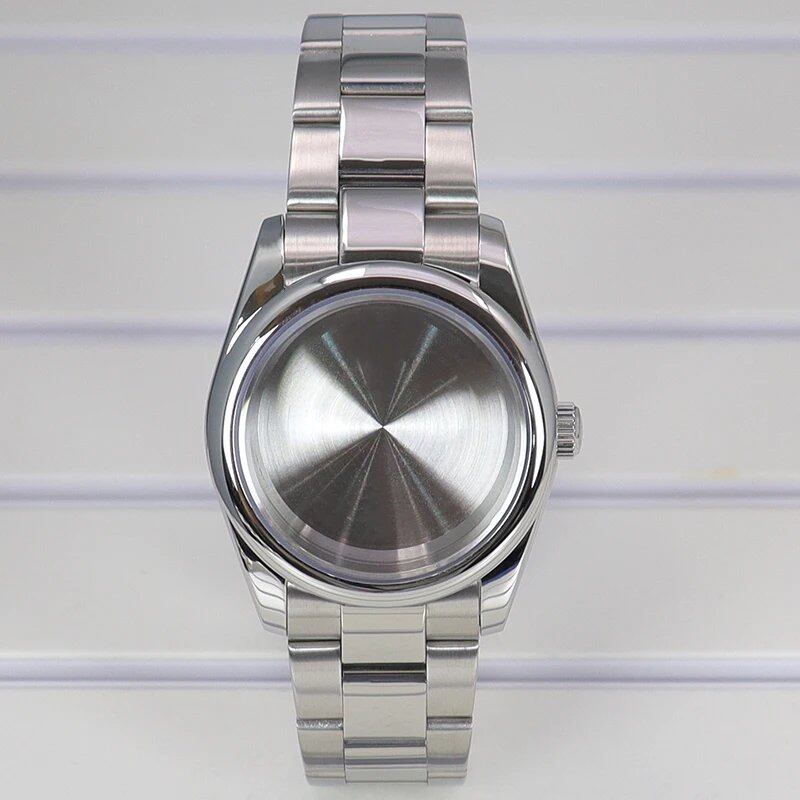 36mm/40mm Watch Case and Bracelet with Sapphire Crystal for Seiko NH35, NH36, and Miyota 8215. 28.5mm Dial, Stainless Steel, and Oyster Bracelet. Color: ; Ships from: Parallel Import.