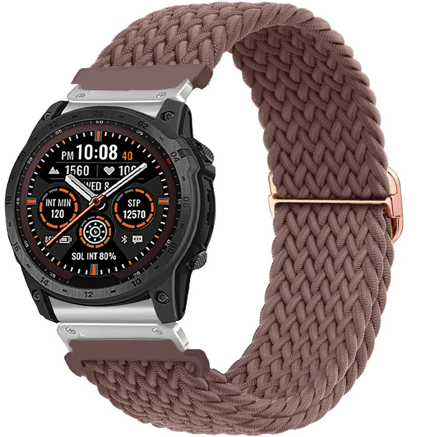 Nylon Loop Strap for Garmin Fenix 8/7/6 Pro/5 Plus, QuickFit Band, 22mm/26mm, Compatible with Garmin Smartwatches 3HR 945, Epix Gen 2, Band Color: mm, Parallel Import