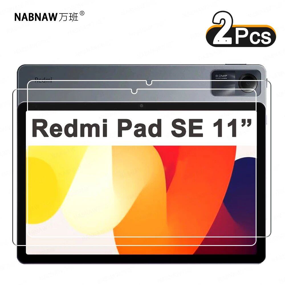 2枚組 HD スクラッチ防止 強化ガラス フィルム 小米 Redmi Pad SE 11インチ モデル タブレット 保護フィルム カラー:2P-レッドミー Pad SE 並行輸入品