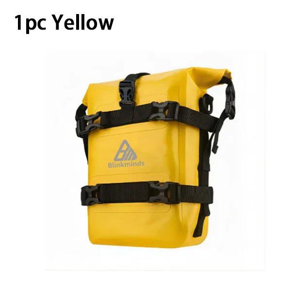 1/2-Piece Motorcycle Bumper Bag for BMW R1200GS R1250GS ADV, Honda NC750X, CB500X, Waterproof Crash Bar Bag, Bumper Repair Tool Bag (Parallel Import)