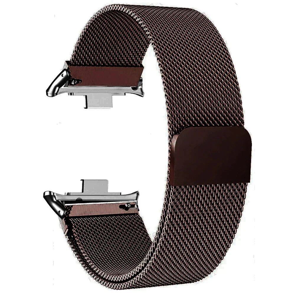 ミラネーゼループバンド for Redmi Watch 5/4 スマートウォッチ用ブレスレット Mi Band 8 Pro/9 Pro対応 交換用メタルストラップ アクセサリー バンドカラー: 並行輸入品
