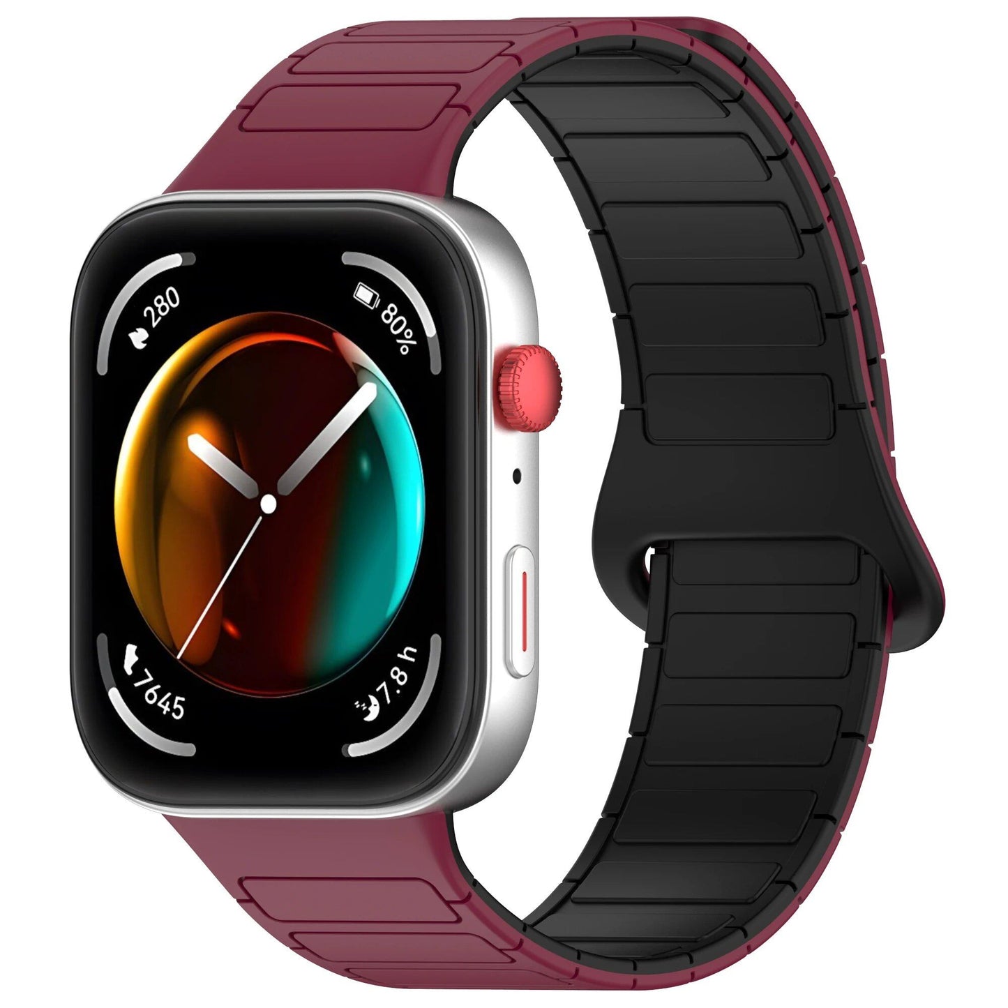 New Magnetic Loop Silicone Replacement Band Strap for Huawei Watch Fit 4 Pro/4/3. Band Color: Black. Band Width: 1.5mm. Ships from: Parallel Import.