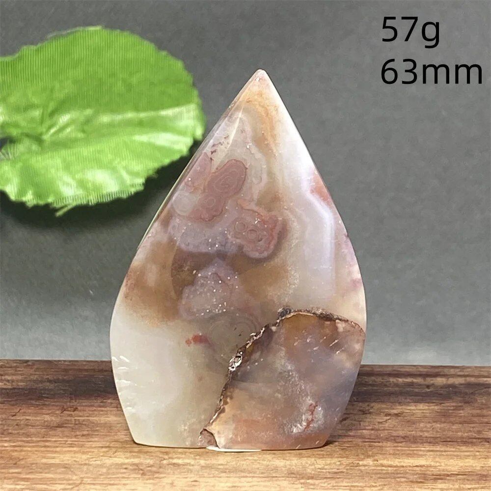 メキシコ産天然アゲートクリスタル装飾品 ホリデーギフト 瞑想チャクラエネルギー パワーストーン ミネラル ホームデコレーション カラー: 並行輸入品