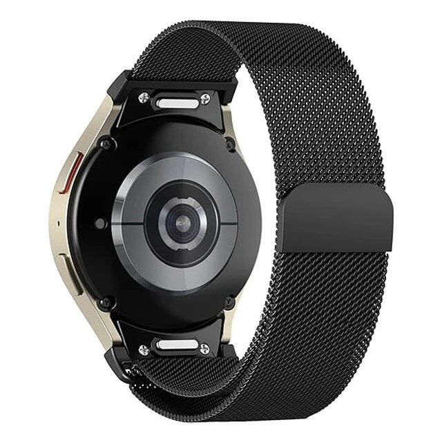 サムスンギャラクシーウォッチ7/FE/6/5/4/クラシック/Pro用 45mm 44mm 40mm マグネット式リストバンド 隙間なし 交換用ストラップ バンドカラー:;発送元: 並行輸入品
