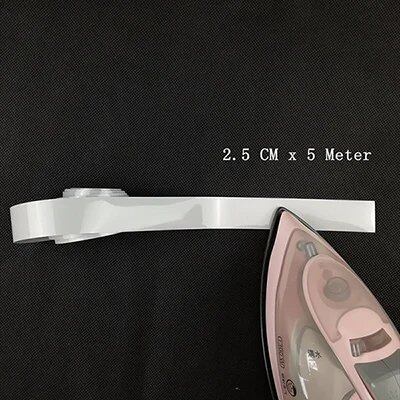 1/2/3/4/5cm Transfer Reflective Sticker Tape, Iron-On, High Visibility for Clothing, Bags, and Shoes, Parallel Import