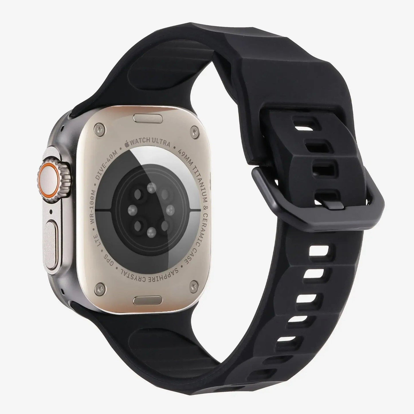 Apple Watch用スポーツシリコンバンド 45mm 44mm 42mm対応 シリコンストラップ ブレスレット アップルウォッチUltra 2 49mm用時計バンド サイズ: 並行輸入品