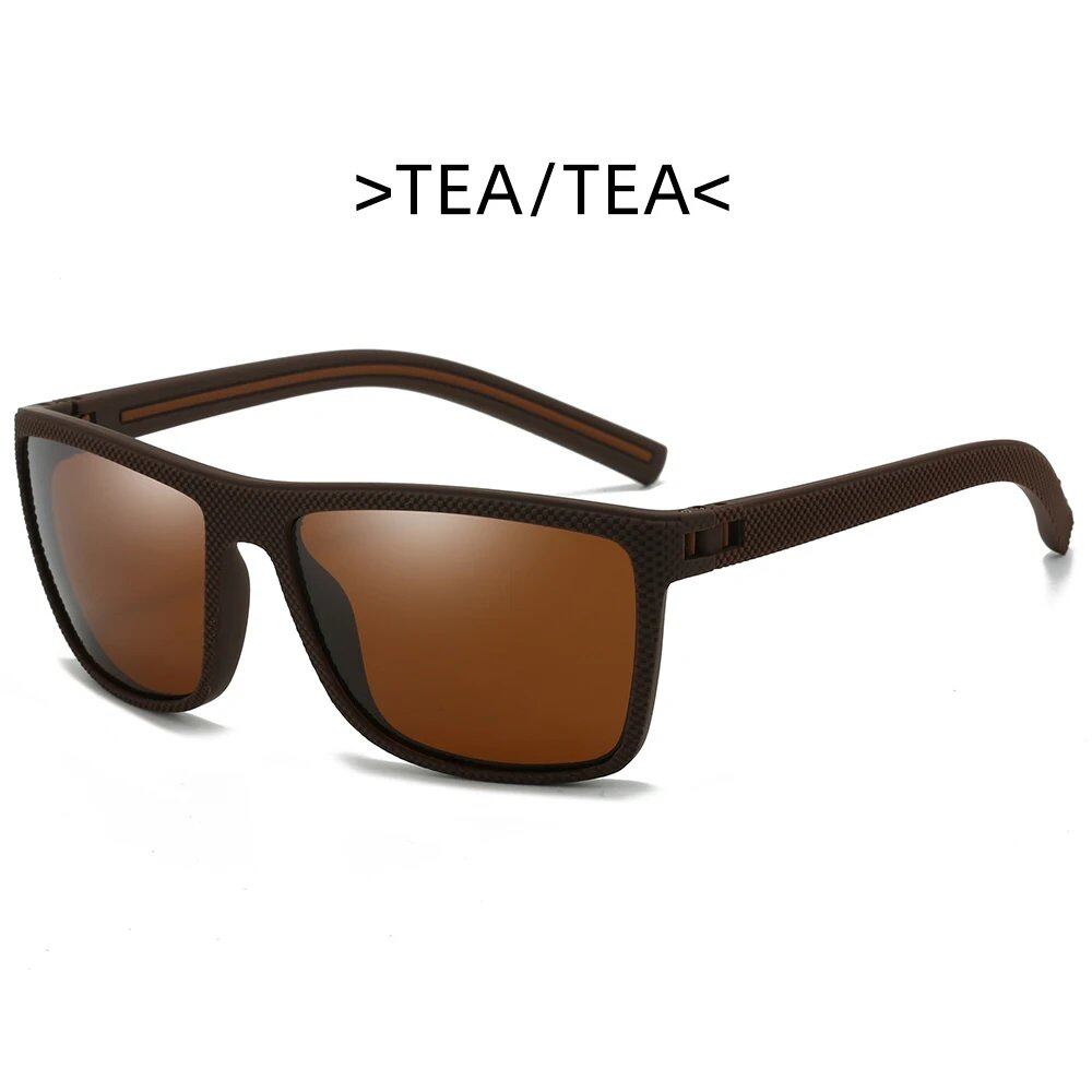 1/2-Piece Men's and Women's Polarized UV400 Sunglasses, Fishing Goggles, Outdoor Sports Eyewear, Parallel Import