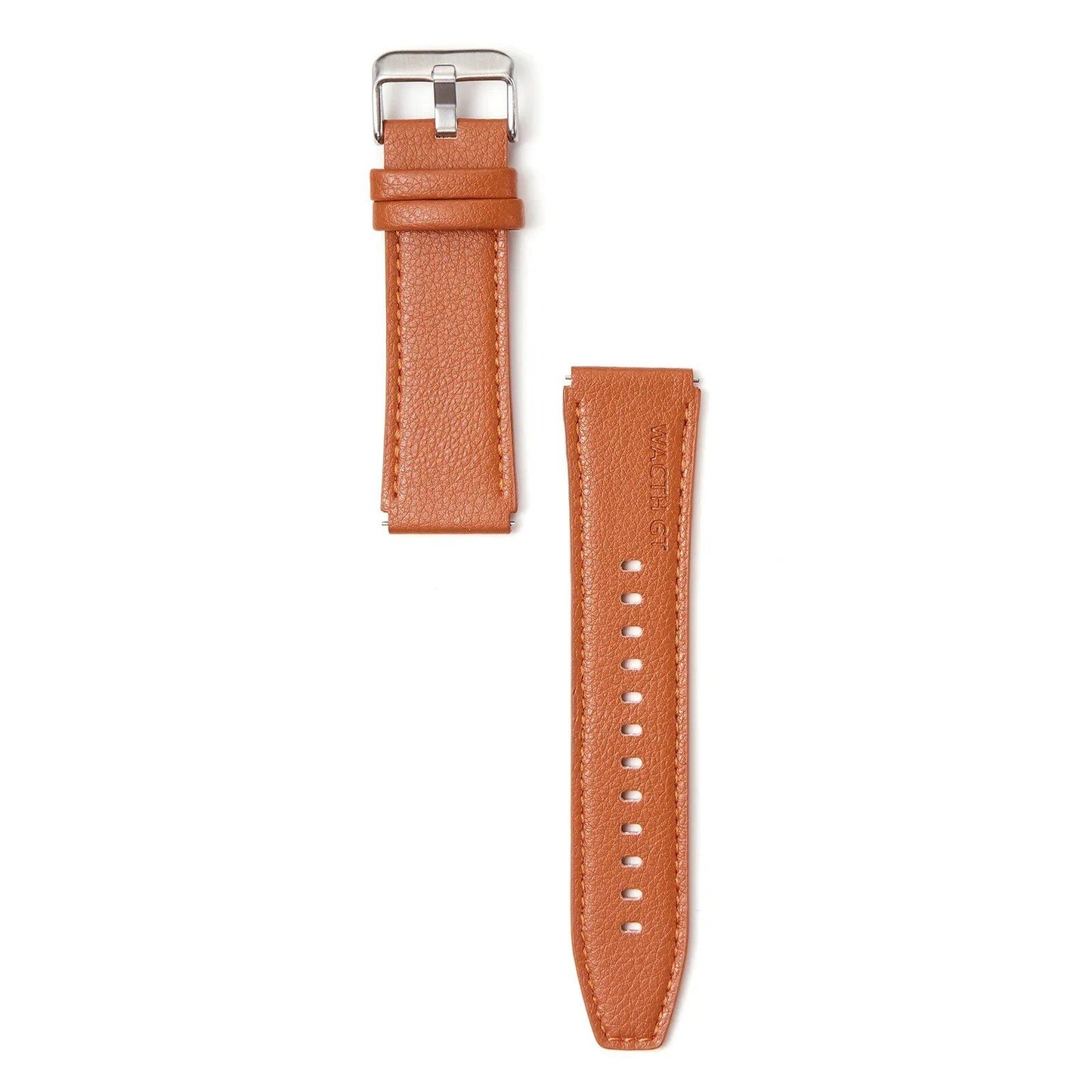 22mm Genuine Leather Strap for Huawei GT2 Pro, Quick Release Sport Band, Bracelet Accessory, Band Color: Parallel Import