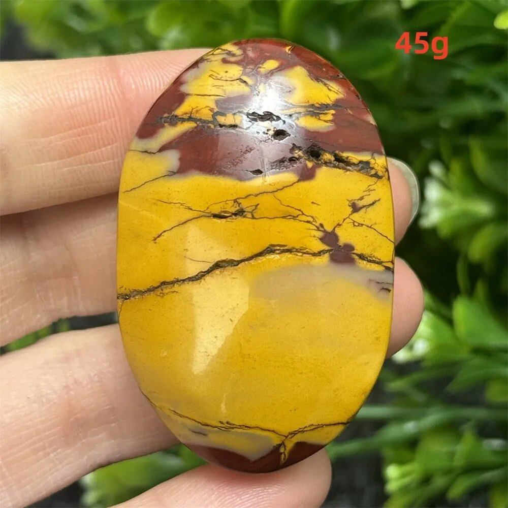 Natural Power Stone, Egg Yolk Stone, Hand Pray, Feng Shui Energy, Home Decor, Gift, Magic, Meditation, Spiritual, Prayer, Chakra Healing, Color: Parallel Import