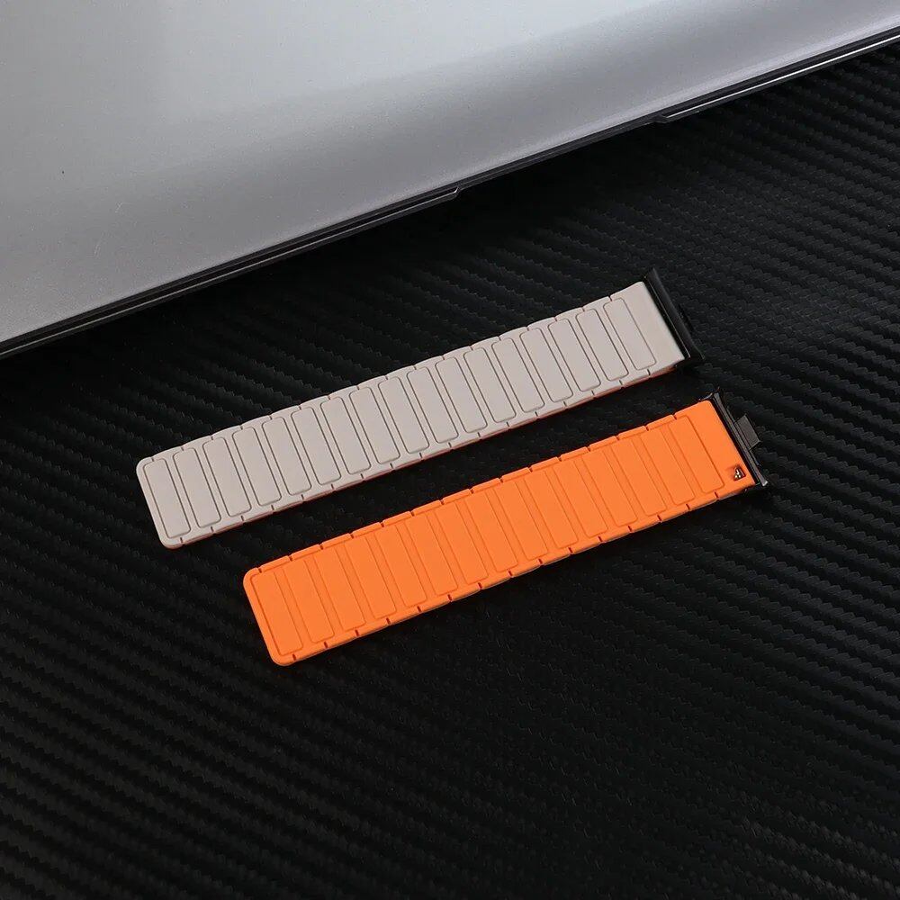 Replacement Magnetic Silicone Wristband for Xiaomi Mi 9 Pro/8 Pro, Redmi Watch 4/5 Compatible, Mi Band 9 Pro Watch Strap, Band Color: Parallel Import