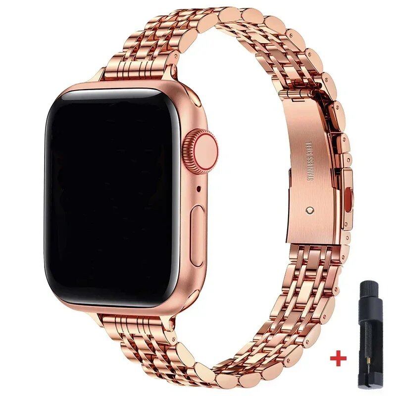 Apple Watch Ultra 2用ステンレススチールストラップ 49mm 42mm 44mm対応 メタルブレスレット iWatchシリーズ10 46mm 9/8/7/6/SE/5/4/3 45mm 41mm対応 バンドカラー:;発送元: 並行輸入品
