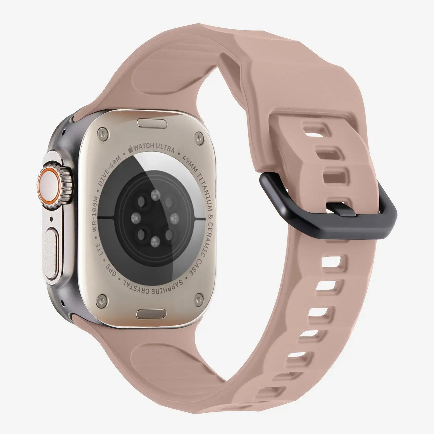 Apple Watch用スポーツシリコンバンド 45mm 44mm 42mm対応 シリコンストラップ ブレスレット アップルウォッチUltra 2 49mm用時計バンド サイズ: 並行輸入品