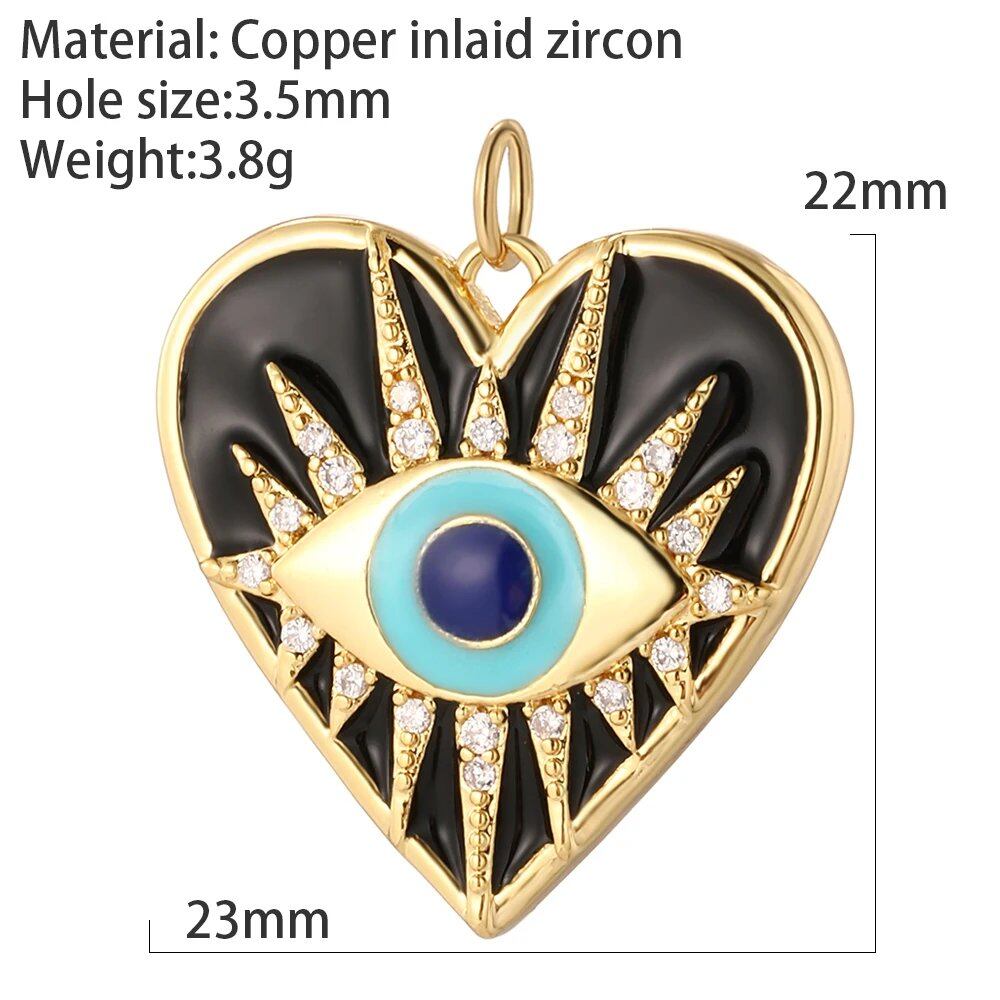 ゴシッククロスハートチャーム タロットカードチャーム ゴールド アクセサリーパーツ DIY ネックレス ピアス ブレスレット ペンダント ジュエリー制作 メタルカラー:AC2 並行輸入品