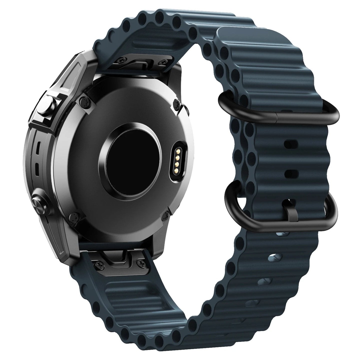 22mm/26mm Ocean Strap for Garmin Fenix 7/7X/5/5 Plus/6/6 Pro, Replacement Watch Band for Forerunner 965, Instinct/Enduro, Band Color: mm, Parallel Import