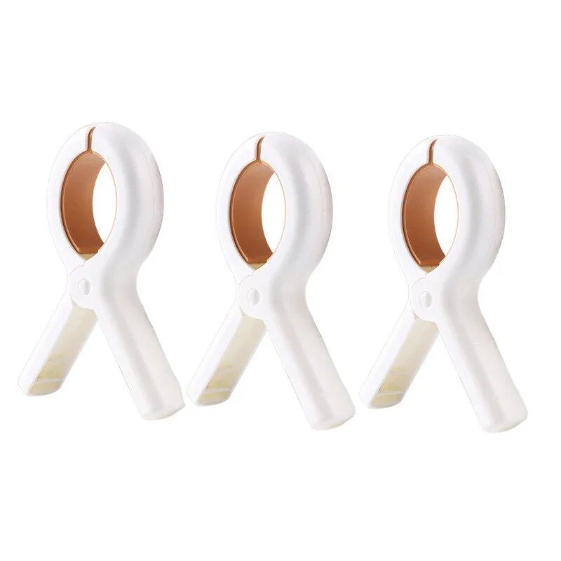 Pack of 1, 6, or 12 Plastic Clothespins with a Strong, Rust-Resistant Spring, Durable Beach Towel Clips for Holding Towels, Imported