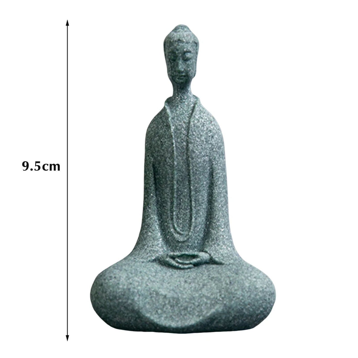 Meditating Buddha Sculpture, Spiritual Healing, Monk Figurine, Zen Statue, Office, Home, Garden Decoration; Ships from: Parallel Import