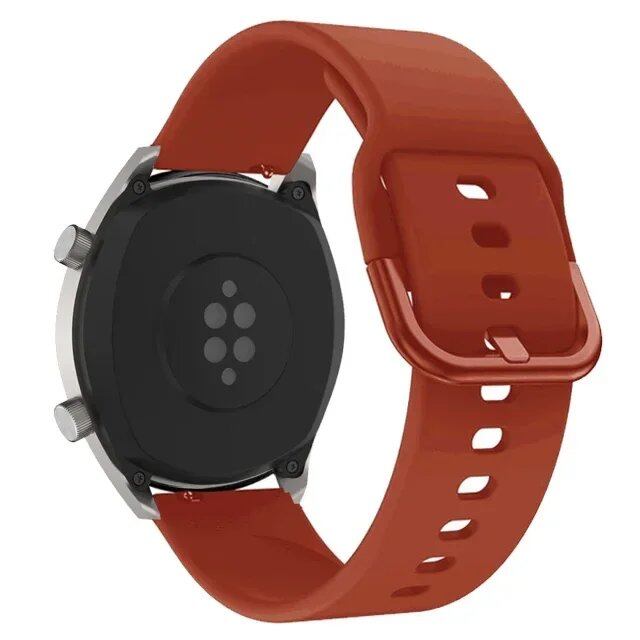 Huawei Watch GT 2/2e/3 Pro 用 22mm シリコン スマートウォッチ ストラップ - Samsung Galaxy Watch 3/45mm/46mm/S3 対応 バンド バンドカラー:;バンド幅:22mm ウォッチバンド 並行輸入品