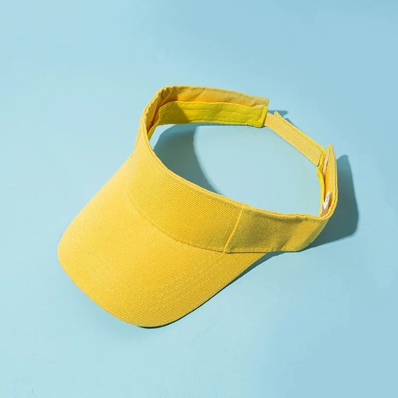 Baseball Cap, Summer Hat for Boys and Girls, Sun Visor, Tennis Cap, Solid Color, UV Protection, Outdoor, Group Activities, Sizes: 50-56cm; Parallel Import