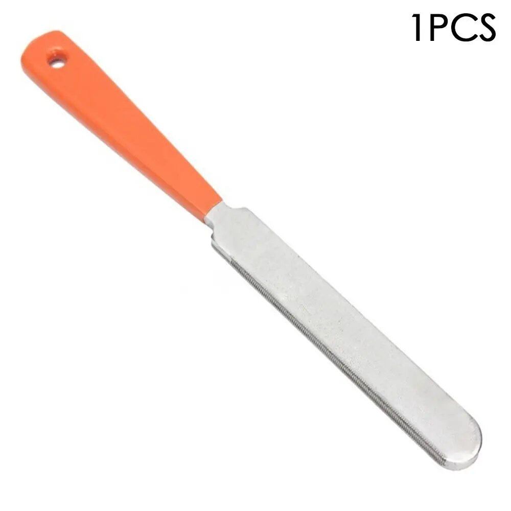 1/2/3-Piece Guitar Fret Wire Polishing Stone Protector Kit with Finger Plates and Radial Finish, DIY Lute Maker's Tool for Guitar and Bass Parts, Parallel Import