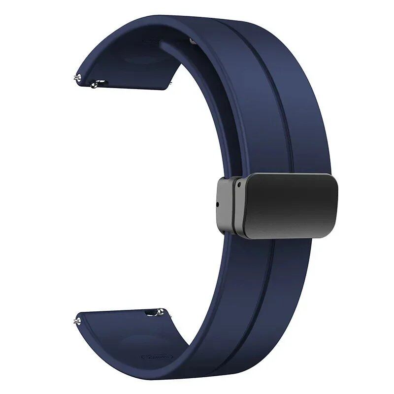Replacement Strap Bracelet for Xiaomi Mi Watch 2 Pro/S3/S2/S1 Active, 20mm/22mm Soft Silicone Smartwatch Bands (Pro Color: 2-Pack) - Band Color: mm (Parallel Import)