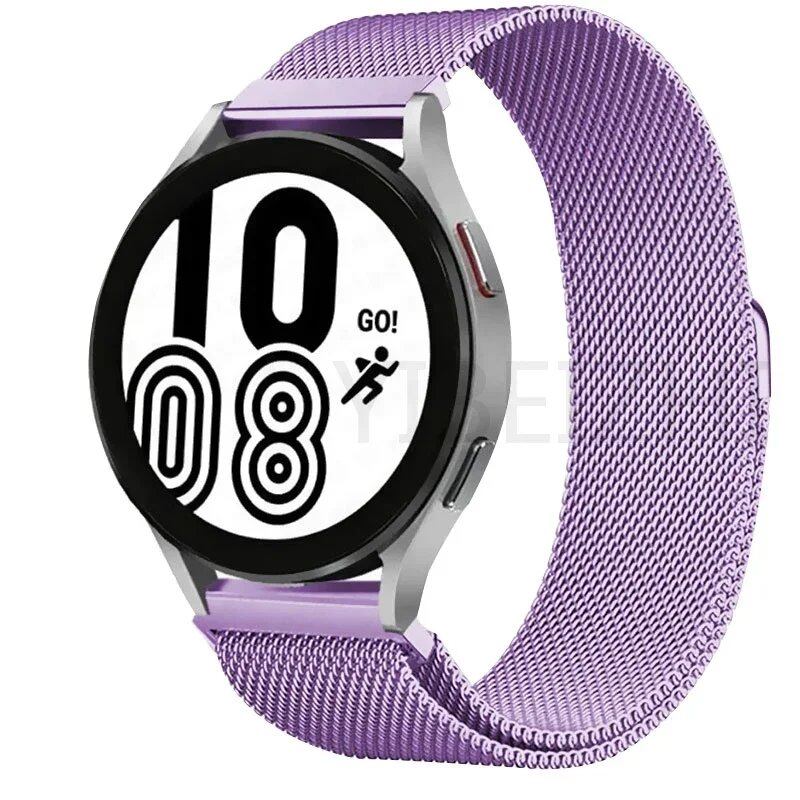 Milanese Loop Band for Samsung Galaxy Watch 6/5/4 Classic, Metal Strap, 20mm/22mm Bracelet, Compatible with Huawei GT/Amazfit GTS 4/GTR 2e/Bip 3-5, Parallel Import
