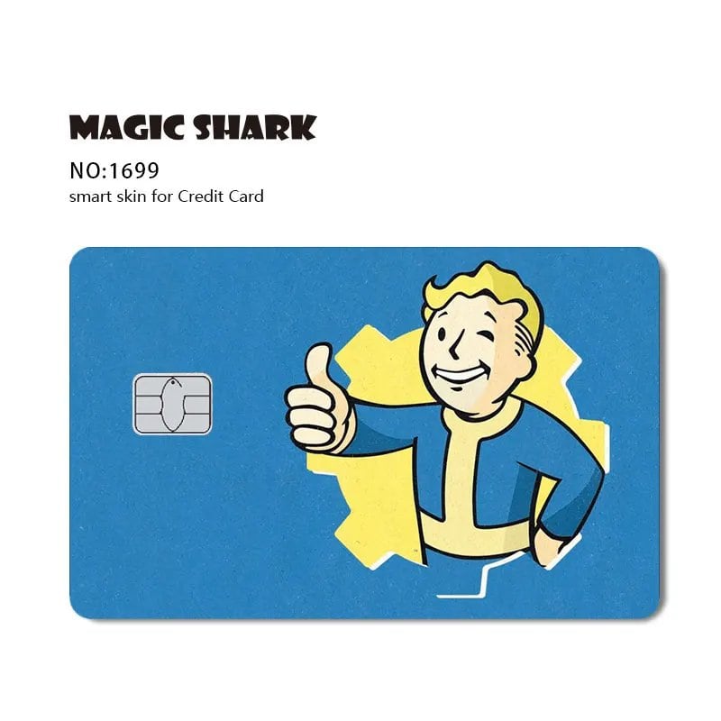 100% 新作 コンクマネーボウ アニメ 節約or浪費 ミーム クレジットカードフィルム デビットカードステッカー スキン 並行輸入品
