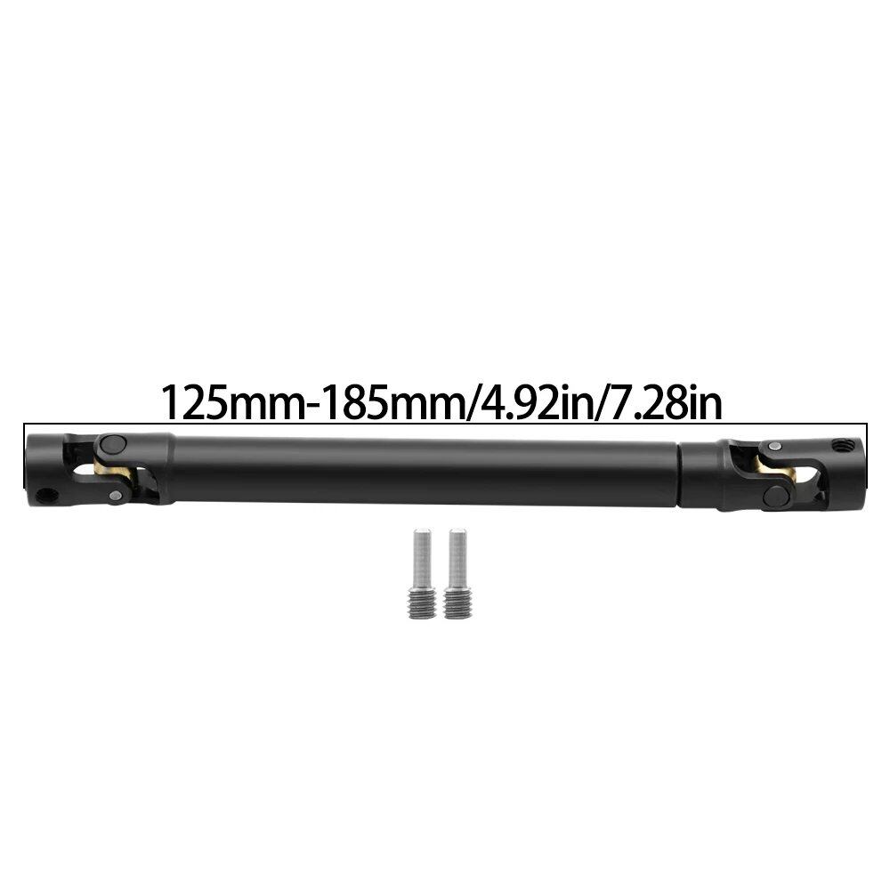 1/10 Scale RC Car Metal Internal Gear Drive Shaft Universal Joint Compatible with Axial SCX10 Gladiator YK4082 TRX4 TF2 D110 Crawlers (Color: Imported)