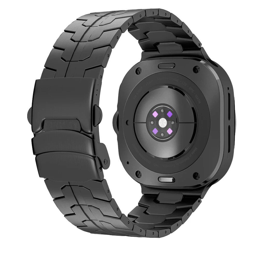 サムスンギャラクシーウォッチUltra 47mm用 ステンレススチールストラップ メタルバンド ノーギャップデザイン メンズブレスレット ギャラクシーウォッチ7 Ultra 47mm対応 バンドカラー:;ギャラクシーウルトラ 47mm バンド幅 並行輸入品