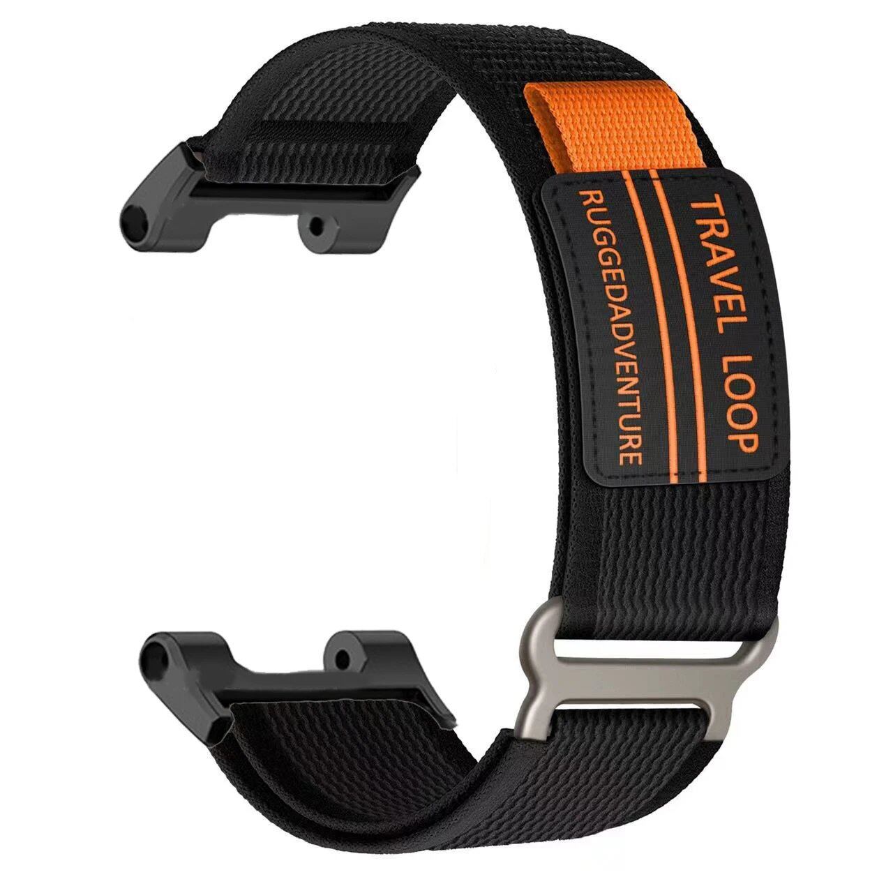 New Travel Loop Nylon Strap for Huami Amazfit T-Rex 2/3/T-Rex Pro - Xiaomi Amazfit T-Rex 2/3/T-Rex Pro Compatible Sports Bracelet Smartwatch Band Size: Amazfit T-Rex Parallel Import